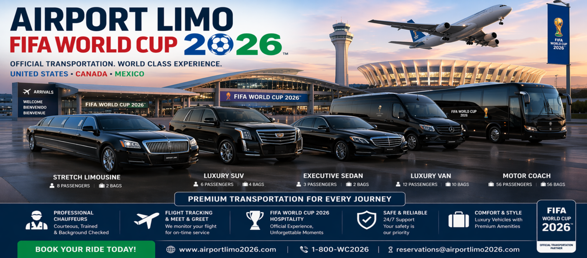 Booking an Airport Limo for FIFA World Cup 2026 Why It’s a Smart Choice-1-4