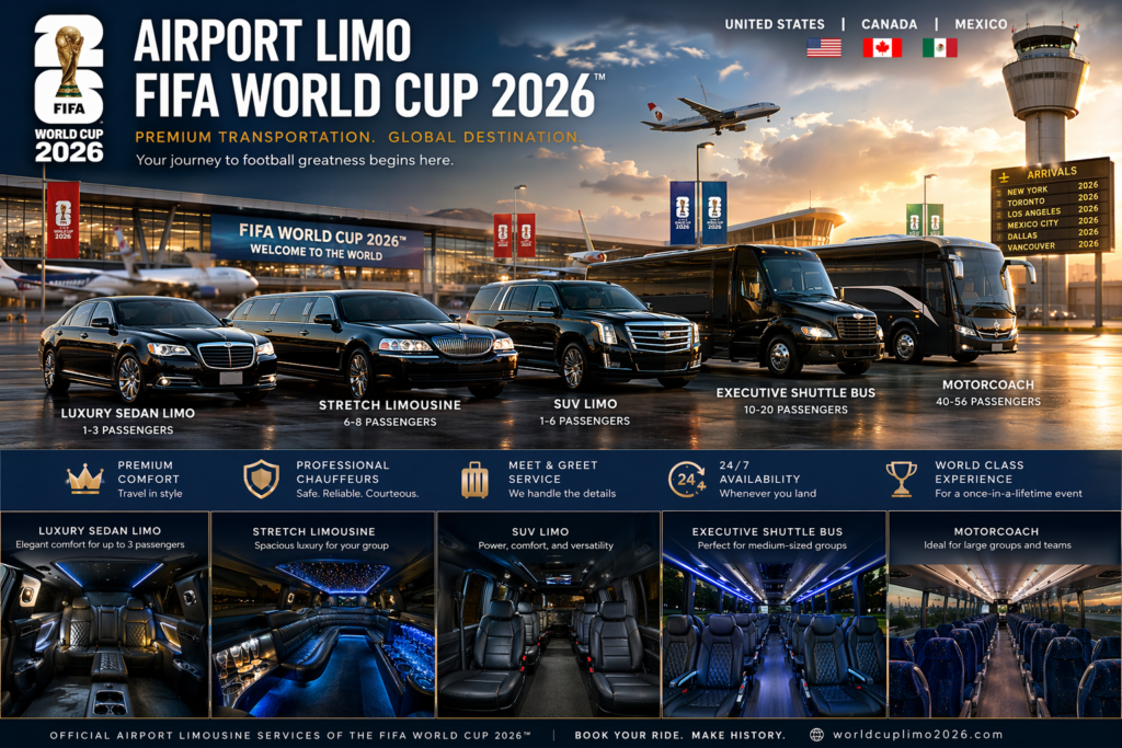 Booking an Airport Limo for FIFA World Cup 2026 Why It’s a Smart Choice
