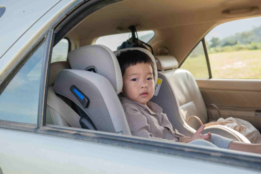 child safety car seat for airport transfers